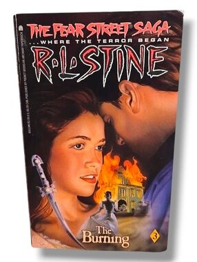 The Burning R.L. Stine Fear Street Saga 1st Edition Vintage YA Horror Book